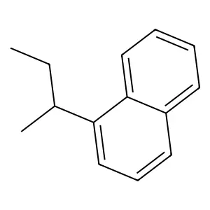 1-(1-Methylpropyl)naphthalene structure