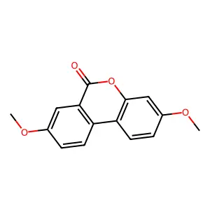 3,8-Dimethoxybenzo[c]chromen-6-one structure