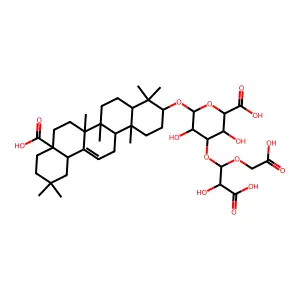 Betavulgaroside IV structure