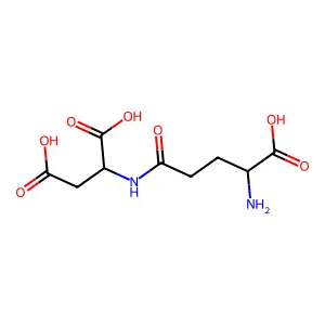Ng-L-Glutamyl-L-aspartic acid structure