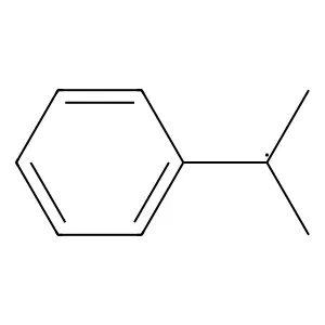 2-Phenyl-2-propyl radical structure