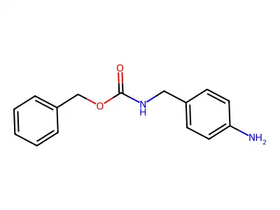 Benzyl 4-aminobenzylcarbamate structure