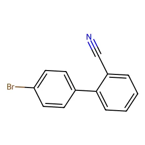 2-(4-溴苯基)苯甲腈 structure