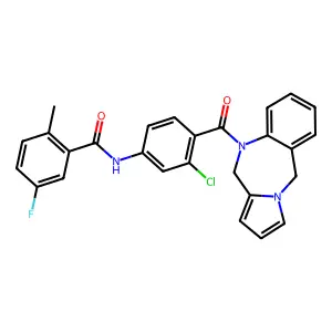 Lixivaptan structure