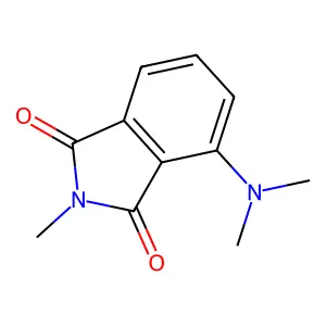 4-Dimethylamino-2-methyl-isoindole-1,3-dione structure