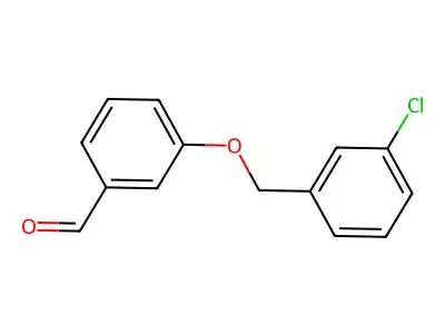 3-[(3-Chlorobenzyl)oxy]benzaldehyde structure