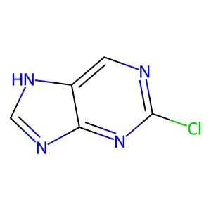 2-chloro-7H-purine structure