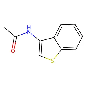 N-(1-Benzothiophen-3-yl)acetamide structure