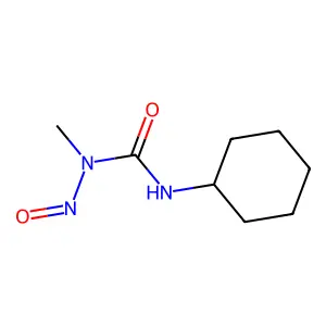 Urea, 1-cyclohexyl-3-methyl-3-nitroso- structure