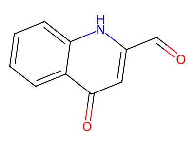 4-Hydroxyquinoline-2-carbaldehyde structure