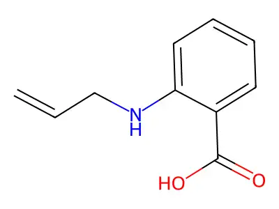 2-(Allylamino)benzoic acid structure
