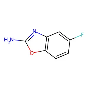 Benzoxazole, 2-amino-5-fluoro- structure
