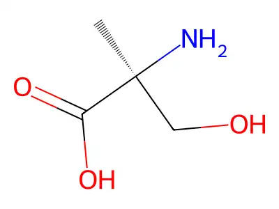 2-Methyl-D-serine structure