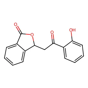 3-(2-Hydroxyphenacyl)Phthalide structure