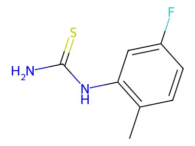 N-(5-Fluoro-2-methylphenyl)thiourea structure