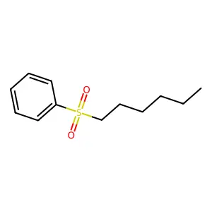Sulfone, hexyl phenyl structure