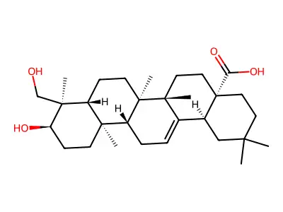Hederagenin structure