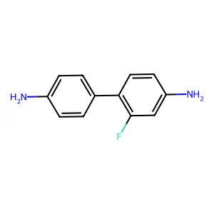 4,4'-Diamino-2-fluorobiphenyl structure