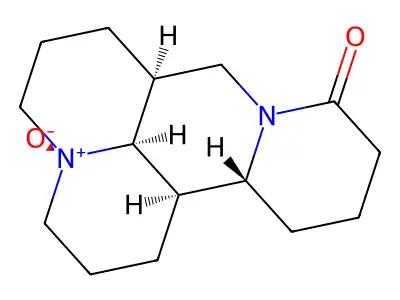 氧化苦参碱 structure