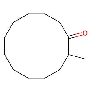 2-Methylcyclododecanone structure