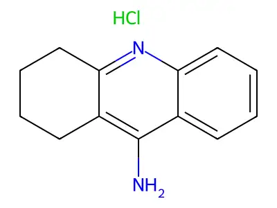 Tacrine Hydrochloride structure