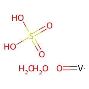 Oxovanadium;sulfuric acid;dihydrate structure