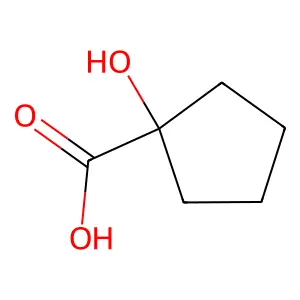 1-羟基环戊烷甲酸 structure