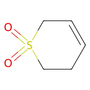 1,1-二氧代硫杂环己-3-烯 structure