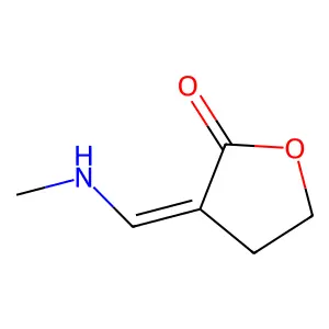 2(3H)-Furanone, dihydro-3-[(methylamino)methylene]-, (3E)- structure