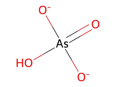 单氢砷酸盐 structure