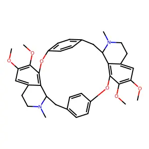 Cycleanine structure