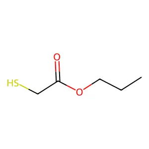 Propyl 2-sulfanylacetate structure