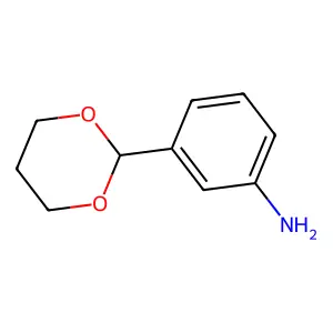 3-(1,3-Dioxan-2-yl)aniline structure