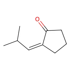 2-(2-Methylpropylidene)cyclopentan-1-one structure