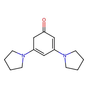 3,5-Dipyrrolidinylphenol structure
