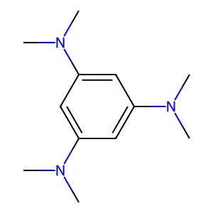 N1,N1,N3,N3,N5,N5-六甲基苯-1,3,5-三胺 structure