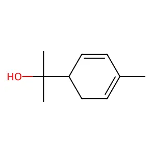p-Mentha-1,5-dien-8-ol structure