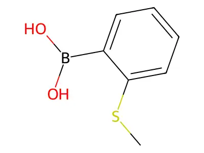 3-(Methylthio)benzeneboronic acid structure