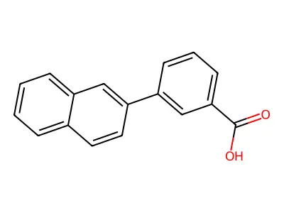 3-(Naphthalen-2-yl)benzoic acid structure