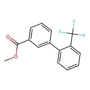 Methyl 3-[2-(trifluoromethyl)phenyl]benzoate structure