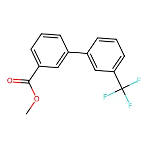 Methyl 3'-(trifluoromethyl)[1,1'-biphenyl]-3-carboxylate structure