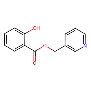 3-Pyridylmethylsalicylate structure