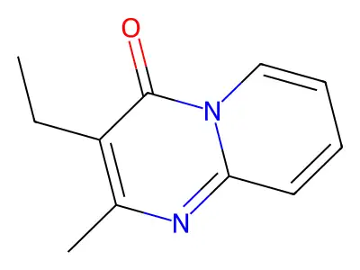 3-Ethyl-2-methyl-4H-pyrido[1,2-a]pyrimidin-4-one structure
