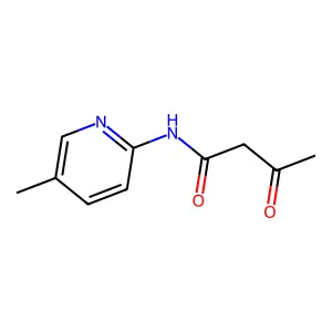 N-(5-Methyl-2-pyridinyl)-3-oxobutanamide structure