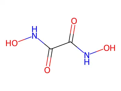 Dihydroxyglyoxime structure