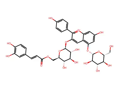 Bisdemalonylsalvianin structure