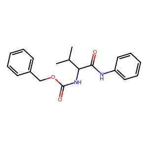 N-Phenyl L-Z-Valinamide structure