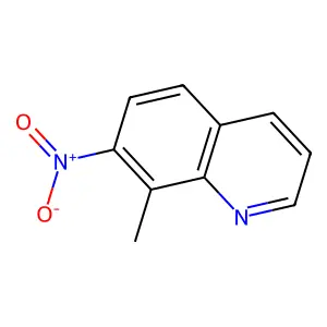 8-Methyl-7-nitroquinoline structure