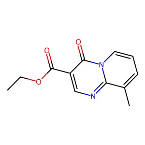 Ethyl 9-methyl-4-oxopyrido[1,2-a]pyrimidine-3-carboxylate structure