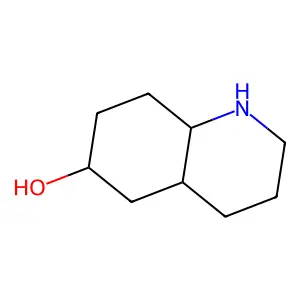 Decahydroquinolin-6-ol structure